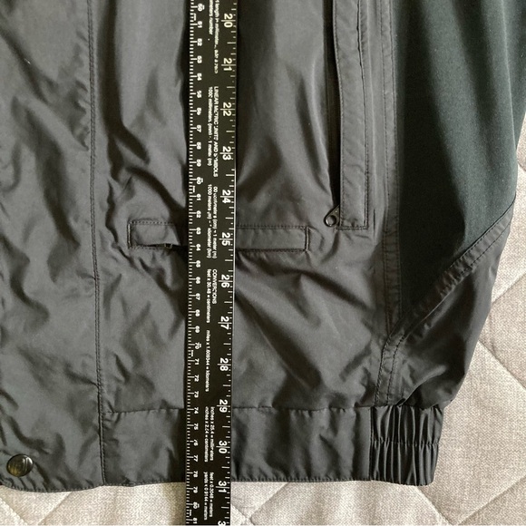DryJoys by FootJoy Rain Wind Golf Jacket Mens XL Black Removable Long Sleeves - Picture 12 of 15